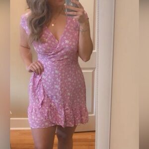 J. Crew - Faux Wrap Dress - Sz 6 - EUC